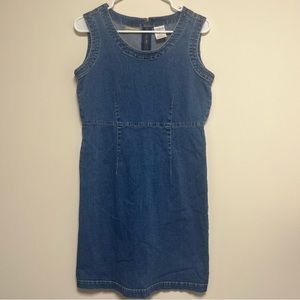 Liz Claiborne Blue Denim Mini Dress